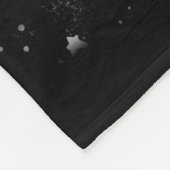 Fun Astronaut in de ruimte Fleece Deken (Hoek)