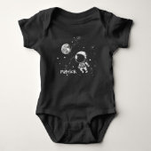 Fun Astronaut in de ruimte Romper (Voorkant)