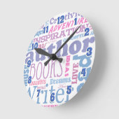 Fun Author Gezegden Ronde Klok (Hoek)