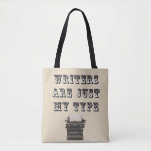 Fun Author Love Writers zijn mijn Slogan Tote Bag