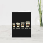 Fun Autism Mam Coffee Awareness Moederdag Kaart (Voorkant)