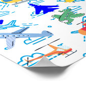 Fun Aviation Flying Poster (Hoek)