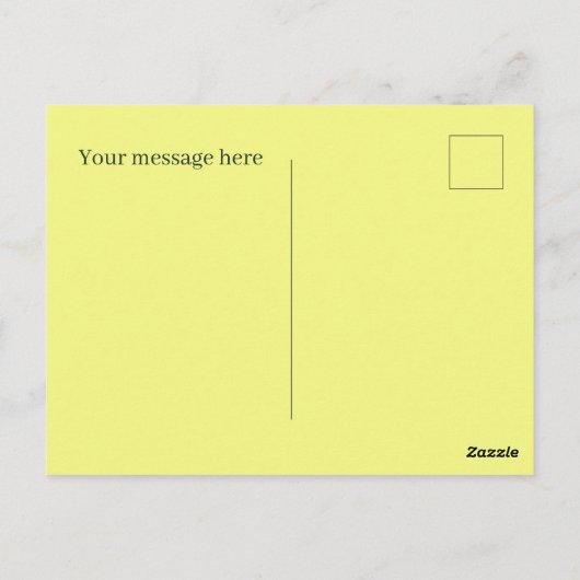 Fun Avocado tekst toevoegen Briefkaart (Achterkant)