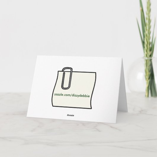 Fun Award-Vaderdag Kaart (Achterkant)