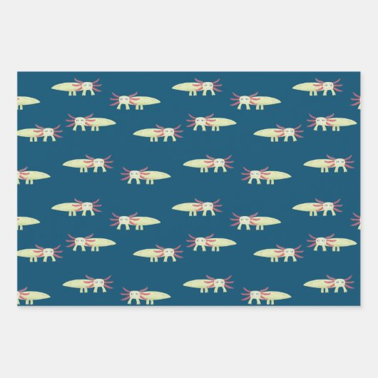Fun Axolotl Inpakpapier Vel (Voorkant 2)