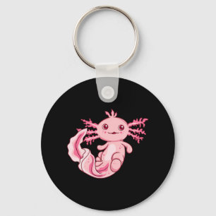 Fun Axolotl Lover Cute Axolotl Cute Kawaii Kitten Sleutelhanger