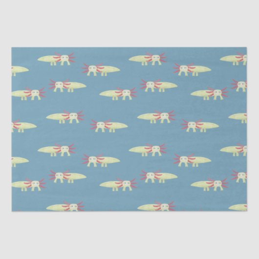 Fun Axolotl Tissuepapier (Voorkant)