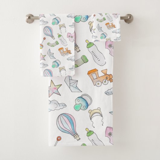 Fun Baby dingen Bad Handdoek (Insitu)