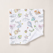Fun Baby dingen Bad Handdoek (Wasdoekje)