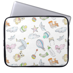 Fun Baby dingen Laptop Sleeve