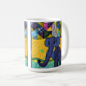 Fun Baby elphant - Quillike design Koffiemok (Voorkant rechts)
