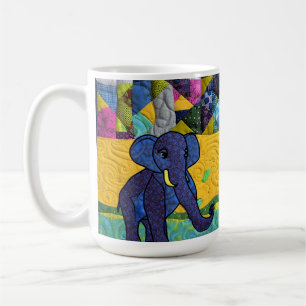 Fun Baby elphant - Quillike design Koffiemok