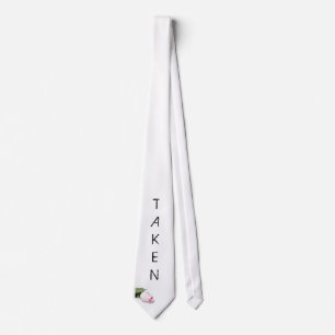 Fun Bachelor Stropdas Gift for Groom "i m's take"