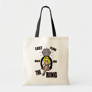 Fun Bachelorette Canvas tas