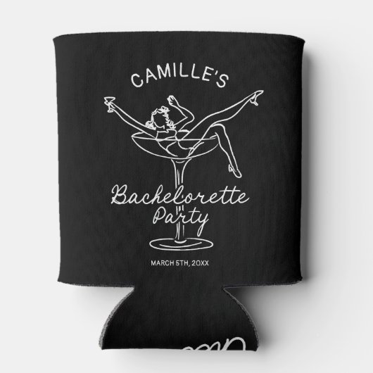 Fun Bachelorette Party Blikjeskoeler (Achterkant)