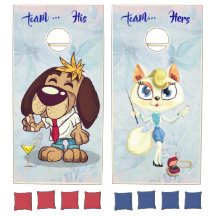 Fun Bag Toss Team of Wedding