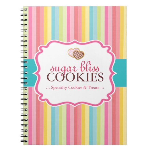 Fun Bakery Note Book Notitieboek (Voorkant)