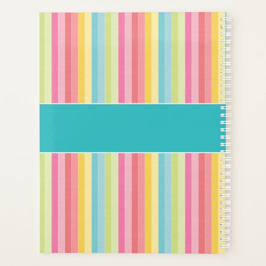 Fun Bakery Note Book Planner (Achterkant)