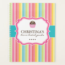 Fun Bakery Note Book Planner