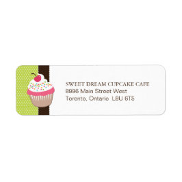 Fun Bakery Return-adreslabel Etiket