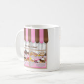 Fun Bakery Window Pastry Business Mok (Voorkant links)