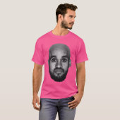 Fun Bald Derrick White Grappig T-shirt (Voorkant volledig)
