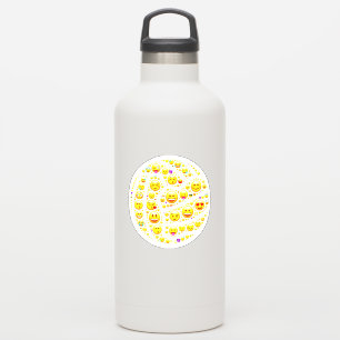 Fun Ball Theme Round Vinyl Netball Sticker