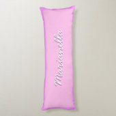 FUN BALLERINA IN CAFE PARIS BALLET MONOGRAM PILLOW LICHAAMSKUSSEN (Achterkant (Verticaal))