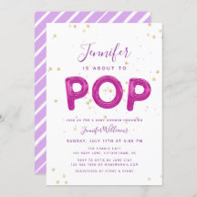 Fun Balloon  Roze Paars Baby shower