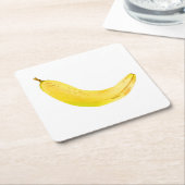 Fun Banana Coasters Kartonnen Onderzetters (Schuin)