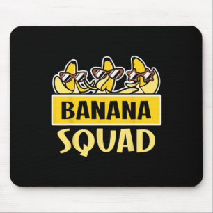 Fun BANANA SQUAD Dat is bananen Halloween kostuum Muismat