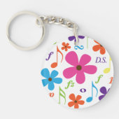 Fun Band of Choir Music Sleutelhanger Gift (Voorkant)