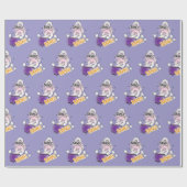 Fun bang Stripstijl trendy cadeau Cadeaupapier (Vlak)