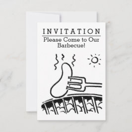 Fun Barbecue Uitnodiging