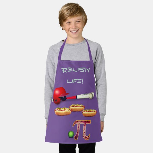 Fun Barbeque Baseball Hotdogs Appie Pie Schort (Gedragen)