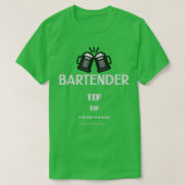 Fun Bartender T-shirt (Design voorkant)