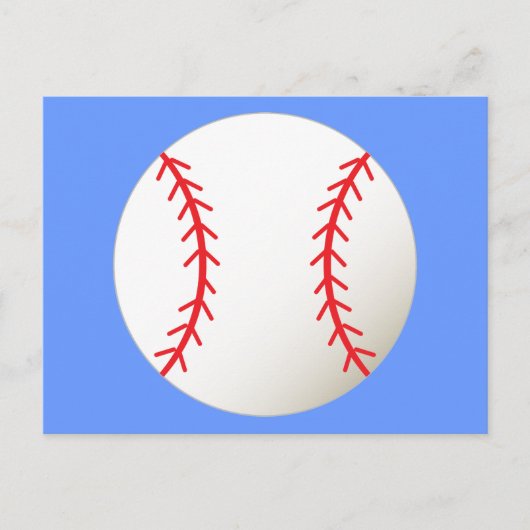 Fun Baseball Briefkaart (Voorkant)