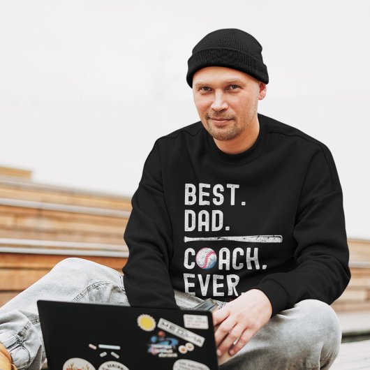 Fun Baseball Dad Coach Trui