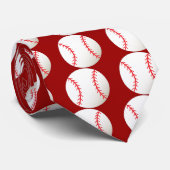 Fun Baseball Stropdas (Opgerold)