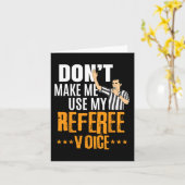 Fun Basketbal Ref Hoops - Basketbal Scheidsrechter Kaart (Gele Bloem)