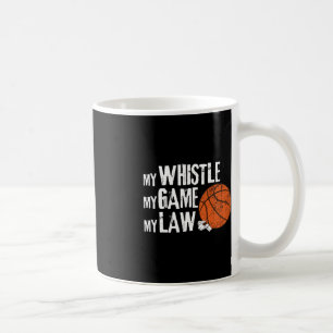 Fun Basketbal Ref Hoops - Basketbal Scheidsrechter Koffiemok
