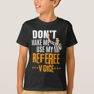 Fun Basketbal Ref Hoops - Basketbal Scheidsrechter T-shirt