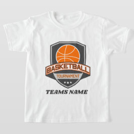 Fun Basketball Tournament add name T-shirt