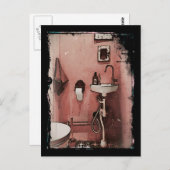 Fun Bathroom Briefkaart (Voorkant / Achterkant)