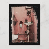 Fun Bathroom Briefkaart (Voorkant)
