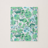 Fun Bathroom Items Cartoon Legpuzzel (Verticaal)