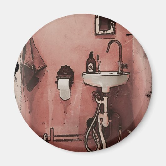 Fun Bathroom Magneet (Voorkant)