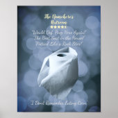 Fun Bathroom Signs, Wall Art Poster (Voorkant)