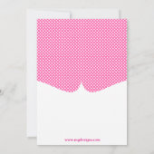 Fun Beach Ball flipflop meiden Pool Party Invites Kaart (Achterkant)