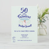 Fun Beach BBQ 50 and Fabulous Birthday Party (Staand voorkant)